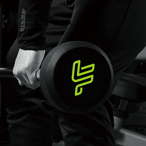 兰州健身品牌LOGO设计-兰州悦动一生健身会所logo设计