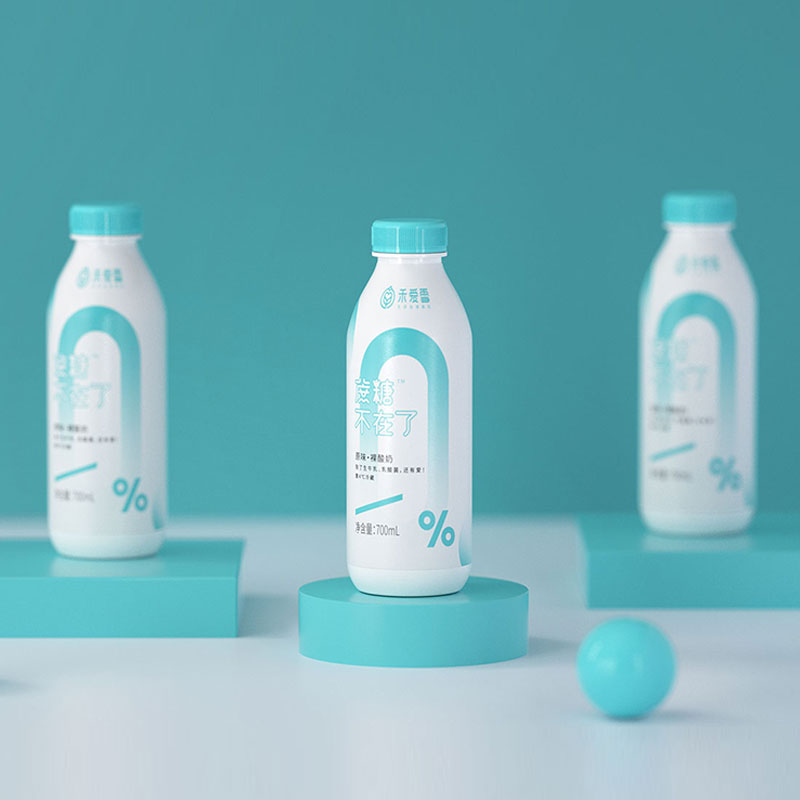 牛奶饮品包装设计—禾爱雪牛奶包装设计